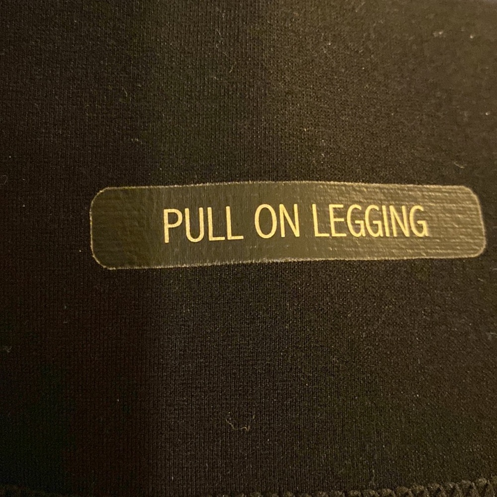 Seven Luxury Black Leggings Sz XL NWOT - Picture 6 of 8